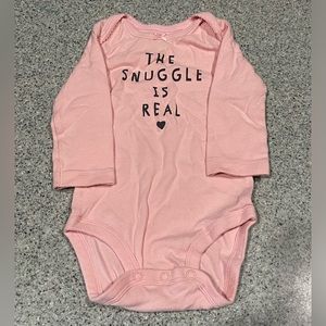 6-9 Month Carter’s Long Sleeve Onesie